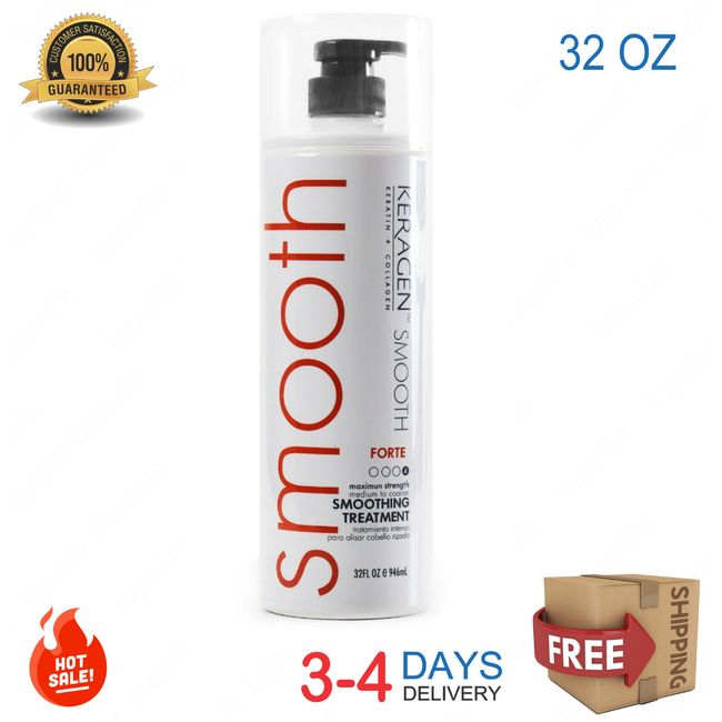 Keragen Keratin Smoothing Treatment Forte 32 oz - Maximum Strenght