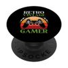 Video Game Player Gaming Joystick Controller Retro Gamer PopSockets Standard PopGrip