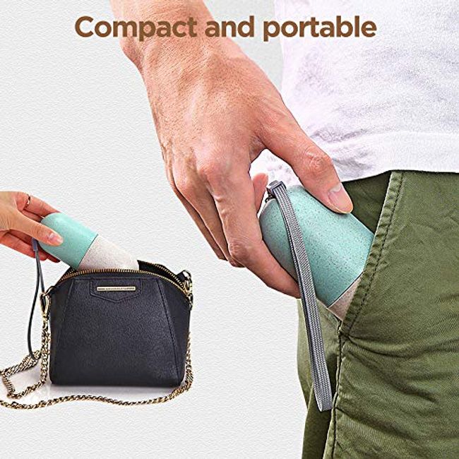 Portable Detachable 4 Compartments Pill Vitamin Box, Waterproof Travel Pill  Case Holder Bottle with Handle. Purse Pocket Outdoor Hiking Camping