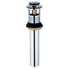Danze DA505918 Metal Touch Down Drain Assembly, 1 1/4-Inch Tailpiece Diameter, Chrome