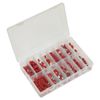 Crimp Terminal Assortment 260pc Red