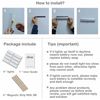 Wireless Under Cabinet Lighting LED Motion Sensor Battery Operated Closet 6pack