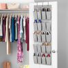 Whitmor Over the Door Shoe Organizer - 20 Section - Space-Dyed Grey