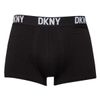 DKNY Men's Portland Swimming Trunks, black, S