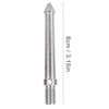 RBSD Camera Spike Mount, Ground Mount, Portable, 3/8 Inch Screw Thread, Silver, 8CM, for Camera