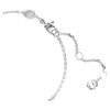Swarovski Hyperbola bracelet, Infinity, White, Rhodium plated