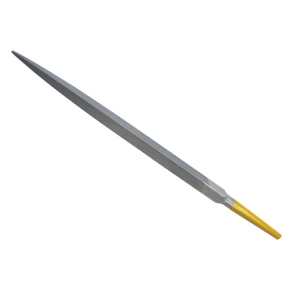 Grobet Swiss Pattern File Inox Three Square 8 Inch Cut 0