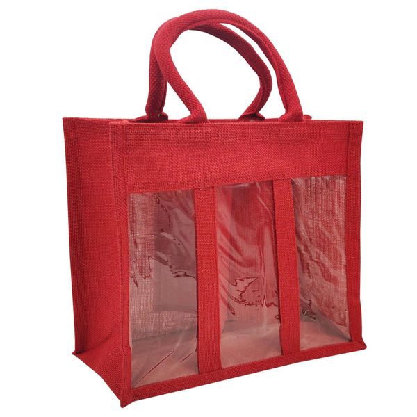 Red Wine Bottle Bag (Triple) PL3085