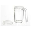 Homecraft Clear Mug, Shatterproof, Drinking Cup, For Eldery, Children or those with Weak Grip/Arthritis