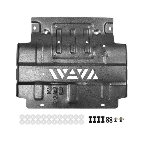 Lower Front Splash Shield, 3D Aluminum Magnesium Alloy Front Splash Shield Direct Replacement for 2015-2022 Ford F-150 F150