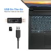 USB Micro SD Card Adapter, Seminer 5-in-1 USB C/Micro/USB 2.0 Portable Memory Reader USB OTG Adapter for Micro SDXC Micro SD Micro SDHC Card Compatible for MacBook Computer Android Phone