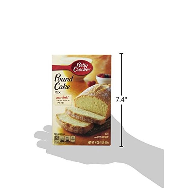 Betty Crocker Pound Cake Mix 16 48 Off 3056