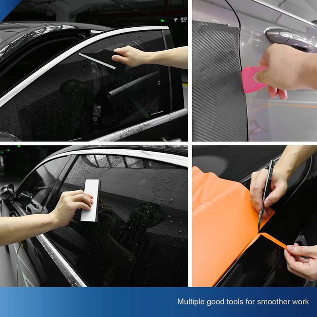 Vinyl Wrap Tool Window Tint Kit 7 Pieces Vehicle Tinting Tools Car Glass  Protect