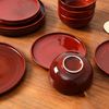 Ceramic 12 Pieces Dinnerware Set - Dinner Plates Salad Plates Cereal Bowls Set S