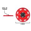 PrimeAuto Random Orbit Sander Low-Profile Backing/Replacement Pad (5" PSA Vinyl)