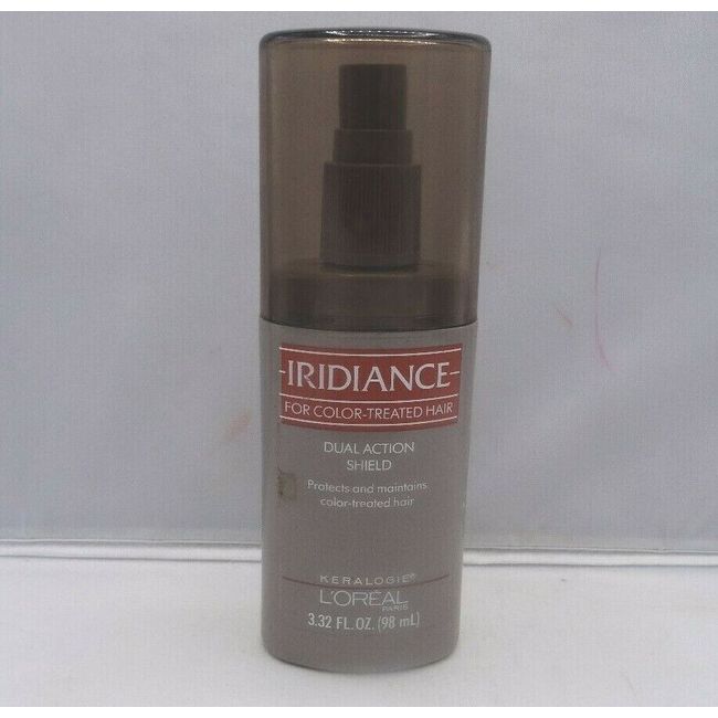 Loreal Iridiance For Color-Treated Hair Dual Action Shield 3.32 oz