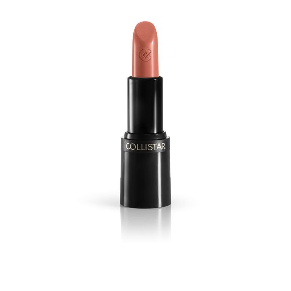 Collistar Puro Lipstick, Pure and Adhesive Colour for Hydrated and Regenerated Lips, Creamy and Pleasant Texture, Satin Finish, N 100 Sienna 3.5 ml