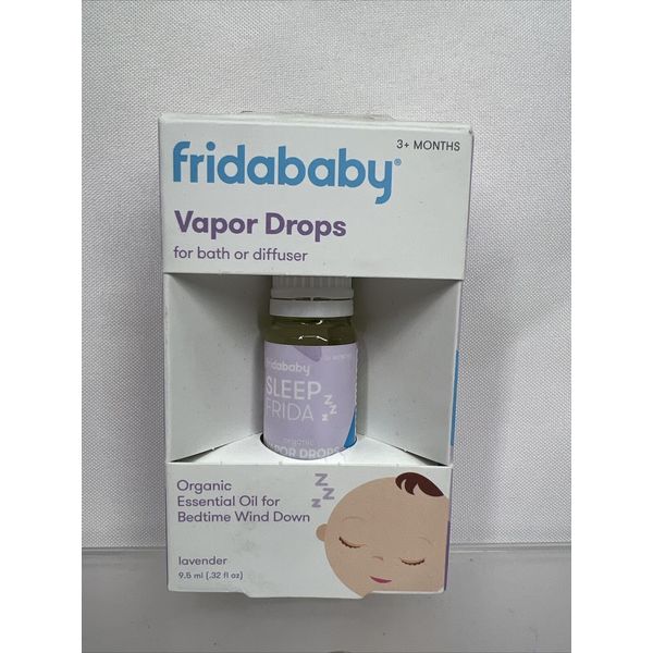 Frida Baby Vapor Drops Bath -Diffuser Organic Essential Oil Lavender COMBINESHIP
