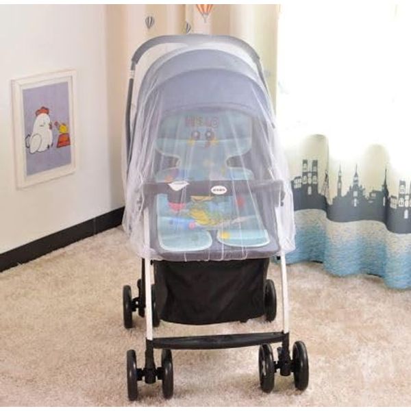 Mosquito Net for Pram and Stroller, Protects Baby from Bugs adn UV rays