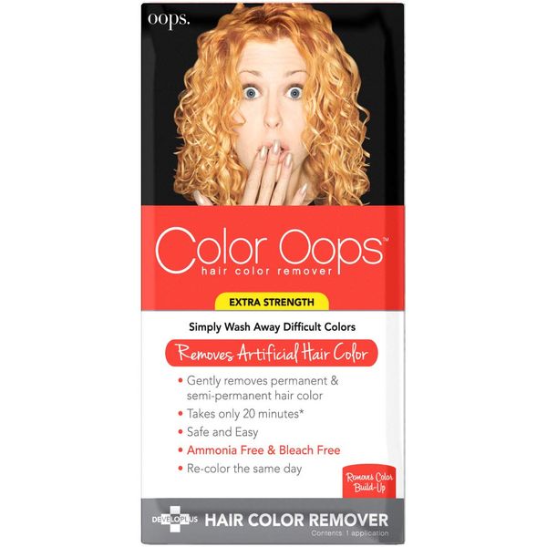 Color Oops Hair Color Remover Extra Strength 1 Application by Developlus