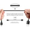 Replacement USB Cable Power Cord for Blue Yeti Recording Microphones MIC