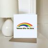 'Rainbow After The Storm' Blank Greeting Card (GC00074699)
