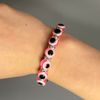 Evil Eye Bracelet, Pink