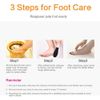 Rainmae Foot Files for Hard Skin,8 Packs Double-Sided Foot Rasp File and Callus Hard Skin Remover for Wet and Dry Cracked Feet(White)