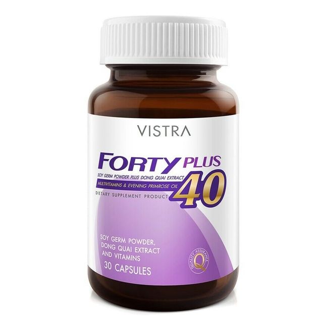 Vistra FortyPlus Dietary Supplements Women Over40 Years Before&After Menopause