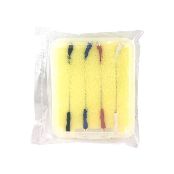 High Quality Phono-Kabel Set Transparent für Headshell Tonabnehmer Systeme/Tonkopf-Kabel