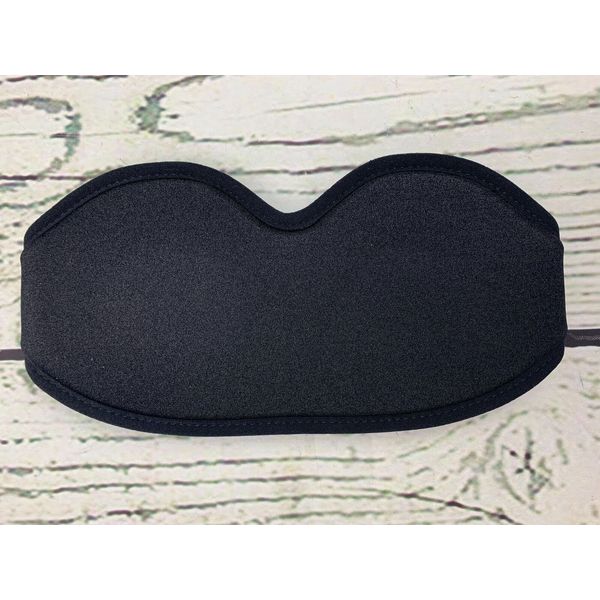 Sleep Mask 3D Contoured Blackout Cup Blindfold Eye Shade with Strap