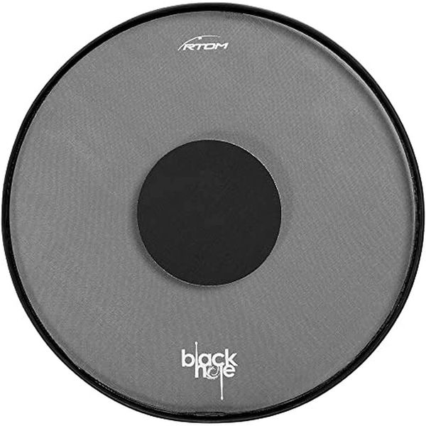 RTOM BLACK HOLE BLKHOL10 Black Hole Drum Head, 10-Inch