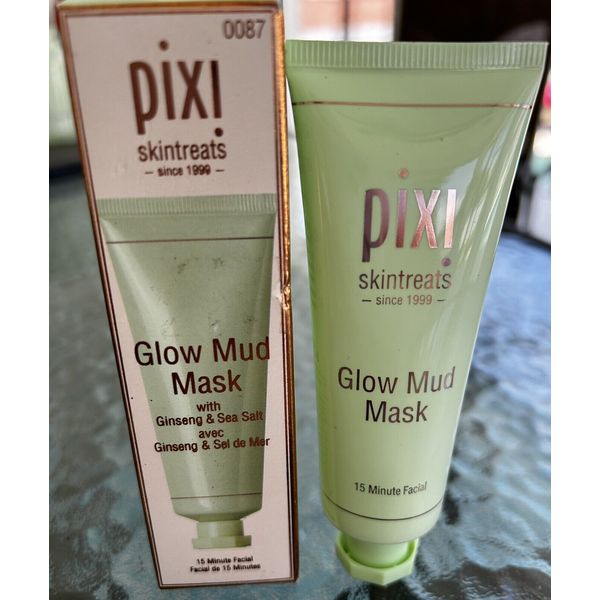Pixi Skintreats Glow Mud Mask with Ginseng & Sea Salt 1.52 fl oz * NEW!