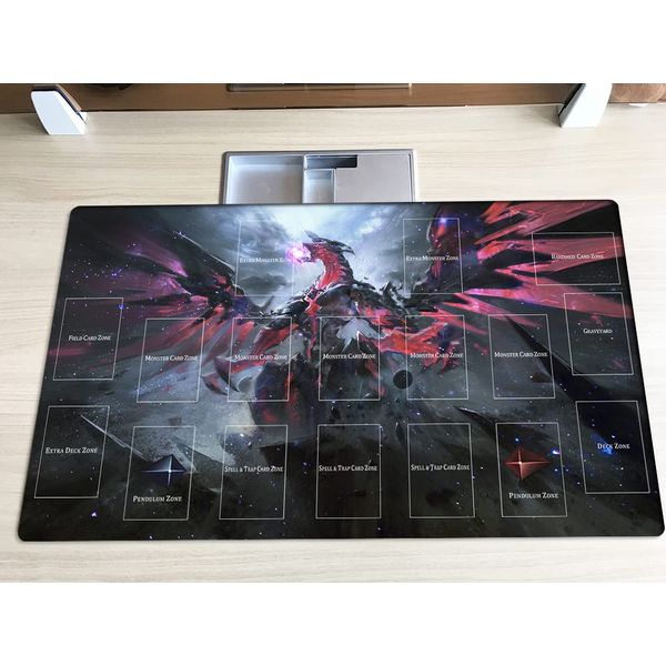 Mlikemat Playmat ZD039-889-A Neo Galaxy-Eyes Photon Dragon CCG TCG Sammelkartenspielmatte + kostenlose Tasche