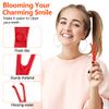 Dental Floss Holder Reusable Floss Picks Floss Holder Handle Interdental Toothpick Flosser for Oral Teeth Clearing (4 Pieces)