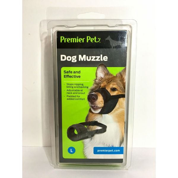 *NEW* Premier Pet Dog Muzzle SIZE Large *FAST SHIPPING*