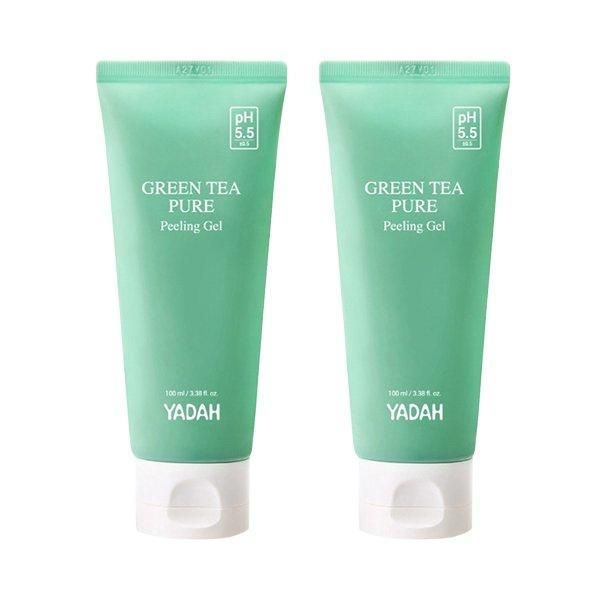 Yada Green Tea Pure Peeling Gel 100ml x2 Mildly acidic