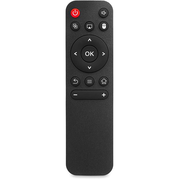 HOSECES Black Replacement Projector Remote compatible with XUANPAD X3, HY300, HY300 PRO MINI Projector Remote Control