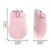 Wireless Bluetooth Mouse 2.4GHz 2 USB Connection Cute Pig Design Wireless Quiet Battery Operated Small Lightweight Compatible with iPhone/iPad/Mac/Chrome/Android/Windows/Microsoft/Tablet PC