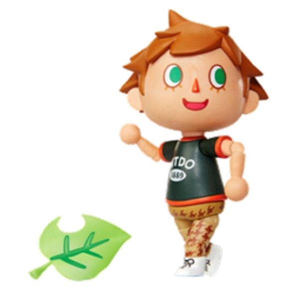 Nintendo World of Nintendo, Animal Crossing Villager Action Figure, 4 Inches