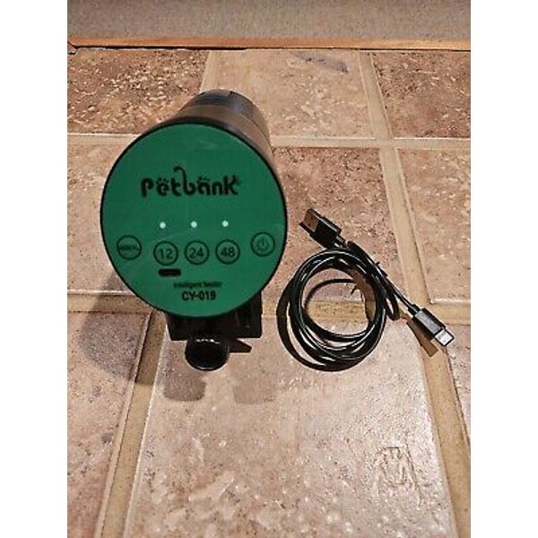 PET BANK CY-019 Intelligent Automatic Fish Feeder Rechargeable Timer Fish Feeder