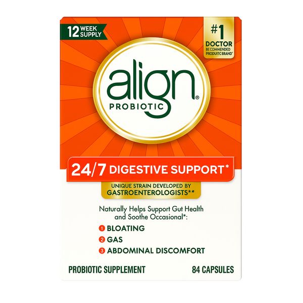 Align Daily Probiotic Supplement Capsules 84 Count Digestive System Support 2027