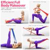 Resistance Bands Set for Exercise, Physical Therapy, Strength Training, and Yoga