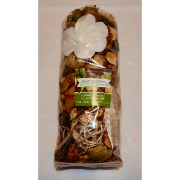 LEMON ZEST AND THYME DRY POTPOURRI * NEW * 5 OZ. * SMELLS GREAT *