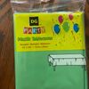 Reusable Plastic Green Tablecloths Rectangle 54" x 108" Table Covers 4 Lot