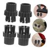 DOITOOL 6pcs Steam Cleaner Brush Head Versatile Replacement Tool for Deep Cleaning Sturdy Durable Scrub Brushes for Efficient Home Cleaning