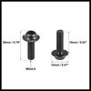 Hihaha 10pcs M5 Motorcycle Fairing Windscreen Screw Bolt Titanium Tone Durable Material