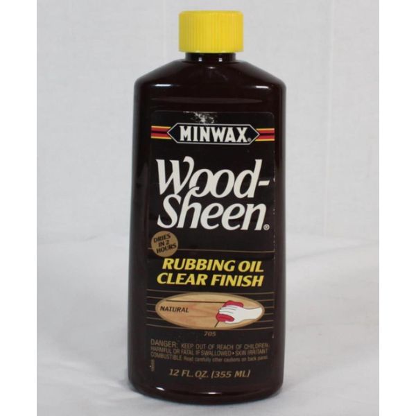 Minwax Wood Sheen Rubbing Oil Stain Finish Dove White 12 FL OZ NEW