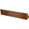 2 Rows Challenge Coin/Casino Chip Display Rack Holder -Oak Finish
