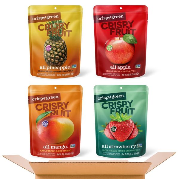 Crispy Fruit Favorite Flavors Freeze Dried Fruit Variety Pack 16 count 243g